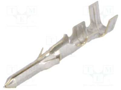 Терминал MX-02-06-2101 Контакт; мъжки; 24AWG?18AWG; Standard .062&quot;; калайдисан; 3,68mm